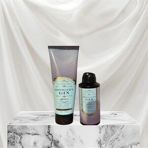 NIB Bath & Body Works Distiller's Gin Mens Body Cream and Body Spray